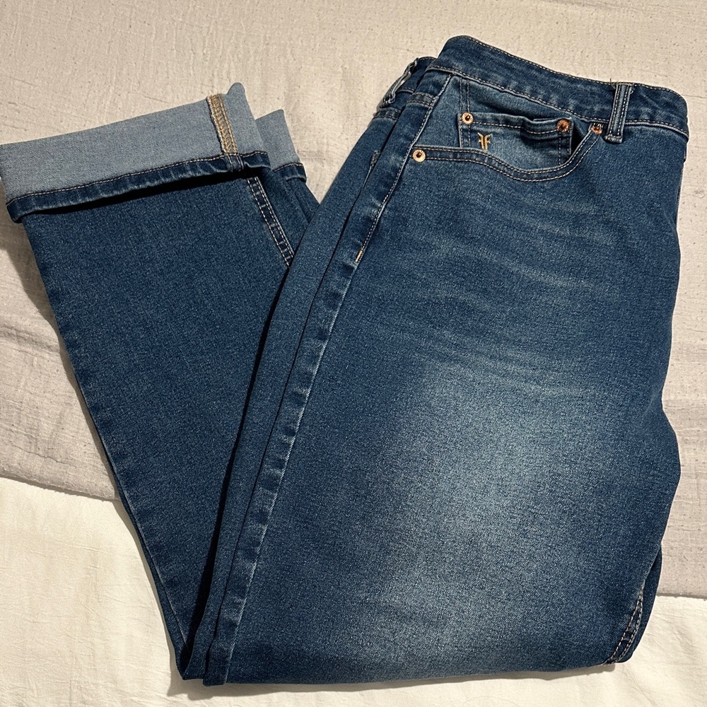 Frye Women's High Rise Jeans - Dark Blue